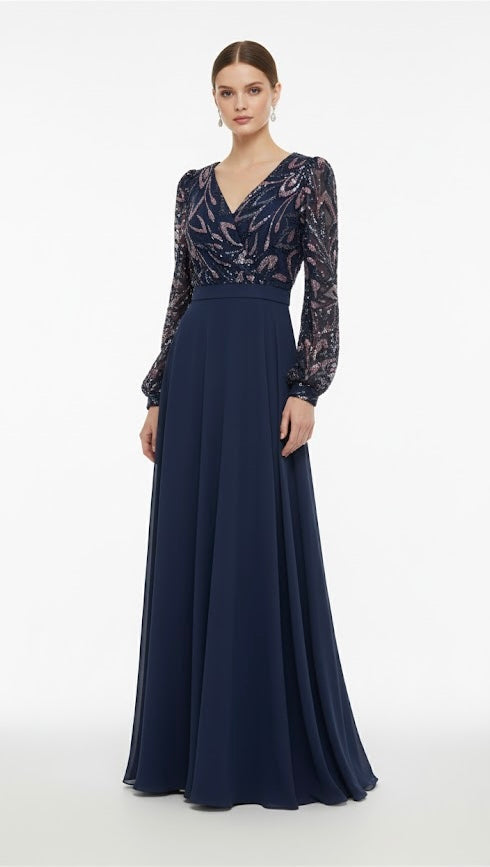 Midnight Grace Gown