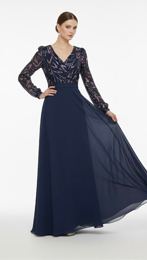 Midnight Grace Gown